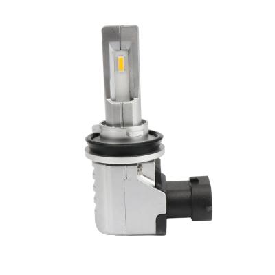 China Headlight Bulb/Fog Lamp Bulb DMEX H8 H9 H11 H16 LED Fog Light DRL For 2014 Fit Car White Yellow Fog Light Bulb for sale