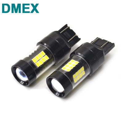 China DMEX T20 7443 Double Beam 43W Brake Bulb 43W Tail Light Turn Signal Light Auto Car LED Double Touch/Dual Running Light for sale