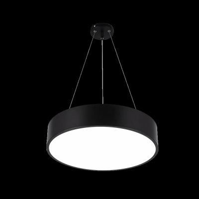 China Office Circular chandelier LED office modern minimalist fashion exhibition hall studio chandelier lighting fixtures commercial lighting for sale