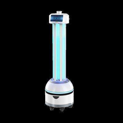 China Commercial Advoidance 2022 Obstacle 2022 robot uv-c sterilizer professional uv-c robot remote navigation uv-c sterilization robot for factory office for sale