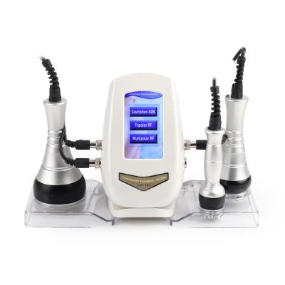 China Weight Loss 3in 1 Radio Frequency RF Machine 5 MHz 40k Cavitation Vacuum Slimming Therapy System for sale