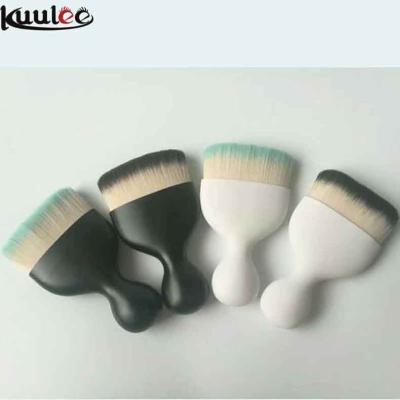 China The flat high-quality series of no. Brush Kuulee Shenzhen 4 Handle Brush Base Single Oval Brush for sale