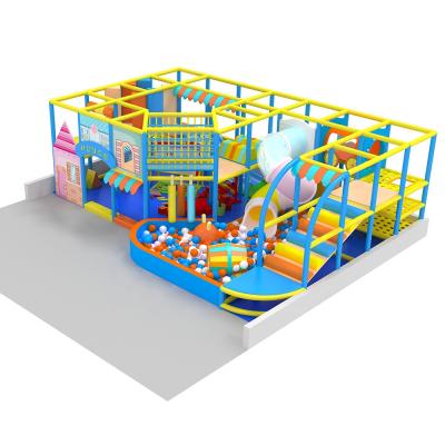 China Play Center Kids Naughty Castle Funny Indoor Playground Design Plastic Playground Customized Free Made for sale