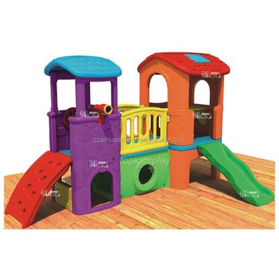 China 2-6 Plastic Kids Play House/Cubby Houses For Kids/Indoor Playground Indoor Equipment Any Place Indoor Plastic House-4 2 Years Old for sale