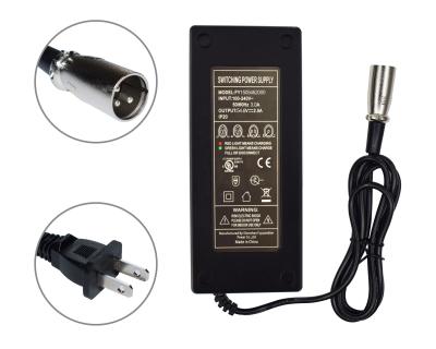 China High Quality Electric Bike 54.6V 2A Lithium Battery Charger AC 220v DC 48v Battery Charger for sale