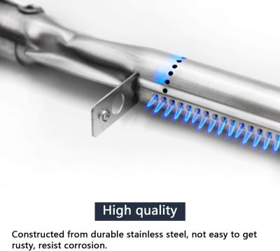 China Universal BBQ Gas Grill Replacement Easily Cleaned Tube Steel Pipe Stainless Burner For BBQ Gas Grill for sale