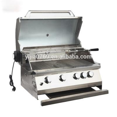 China Easily Assembled Gas Grill with Rotisserie Kit for sale