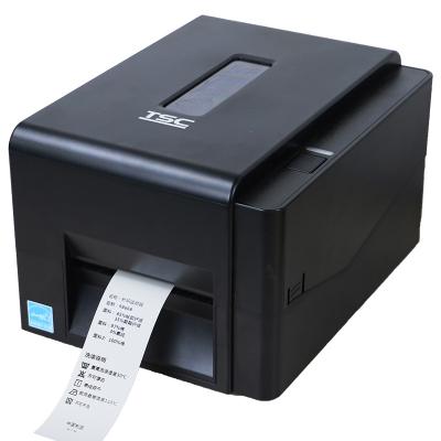 China Tech Center TE200 Desktop Commercial Black and White Barcode Thermal Transfer Sticker Mobile Label Printer for Printing Apparel Sticker and Label for sale