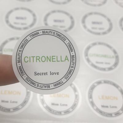 China Waterproof Liquid Shampoo Self Adhesive Soap Sticker Waterproof Custom Printing Coated Paper Label For Cosmetics Bottle for sale