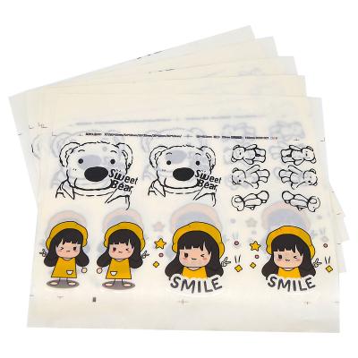 China Waterproof Factory Logo Adhesive Vinyl Printing Glossy Custom Matte PVC A4 Cartoon Sticker Sheet for sale