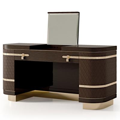 China 2019 PANEL hot sale amodern light luxury minimalist custom hotel dressing table for sale