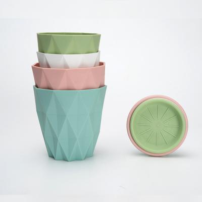 China Modern high quality plastic pot plastic pots manufactures plastic flower pots for decoration for sale