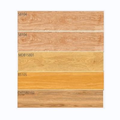 China Many Wood Grain Porcelain Tile House Design 15x80 20x100 Ceramic Tiles Texture Ceramic Tiles for sale