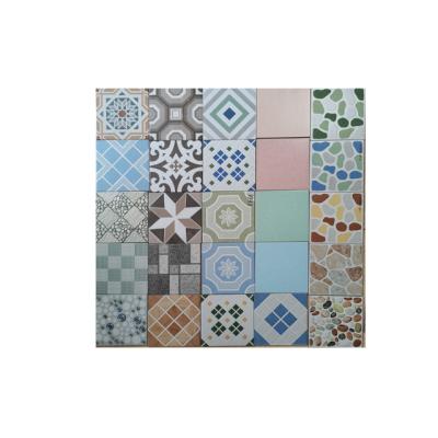 China Metallic Tiles Body Size 200*200 Glazed Red Floor Tiles for sale