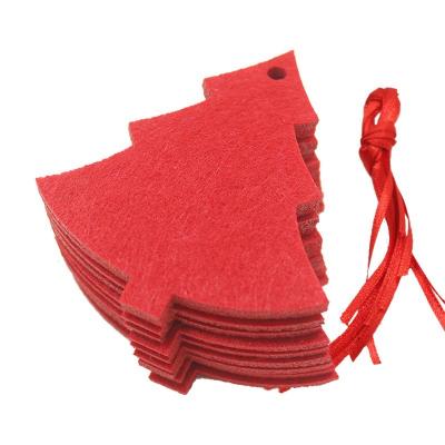 China Hot Selling Chirstmas Decor Christmas Matching High Quality Red Felt Hanging Ornaments for sale