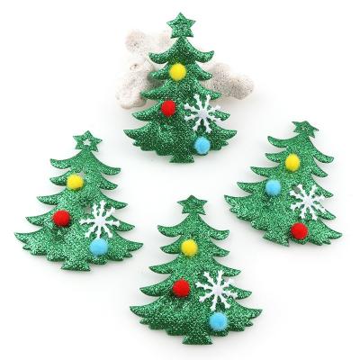 China Popular Chirstmas Decor Diy Detachable Felt Christmas Tree Set Wall Hanging Christmas Xmas Gift Tree Ornaments for sale