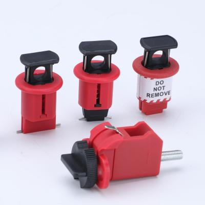 China Easily Installed Pin Breaker Locking Tag Breaker Lockout Kit Miniature Circuit Breaker Lockout for sale