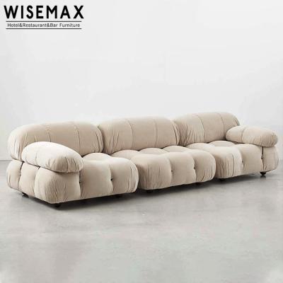 China Modern Home Business Furniture Velvet Firm Sofa Luxury Corner Sofa Set For Living Room Meeting Room for sale