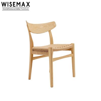 China Ash Wood Dining Chair Elephant Frame Home Solid Wood Chair Farmhouse Furniture Wooden Dining Chair for sale