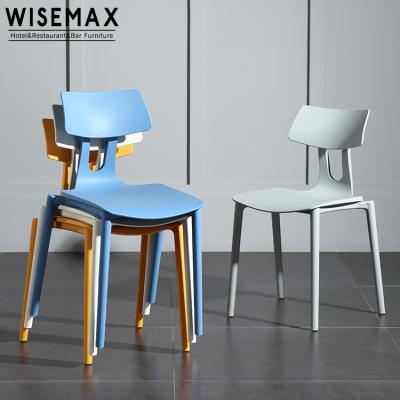 China Modern Restaurant Furniture Set PP Dining Chair For Cafe Shop Outdoor Leisure Chair for sale