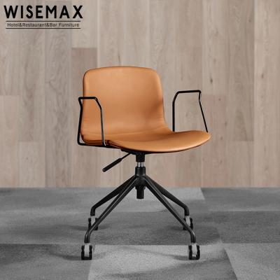 China Modern Nordic Study 360 Degree Rotation Chair For Bedroom Rotary Armrest Chair For Study Room Lift Armrest Leisure Chair for sale