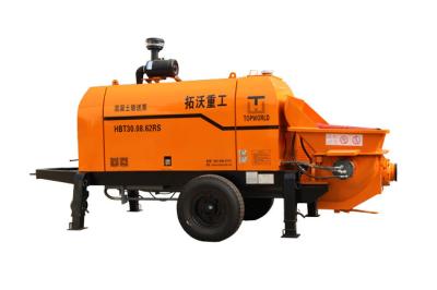 China Long Distance Delivery Electric Concrete Pump 140 - 230mm Concrete Slump for sale