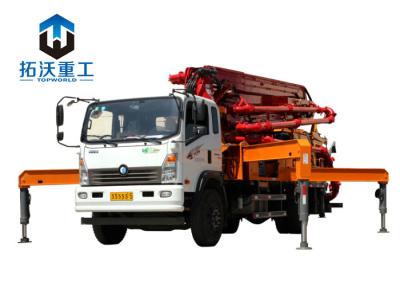 China Bridge And Tunnel Truck Mixer Boom Pump 3 In 1 Hydraulic Cement Equipment for sale