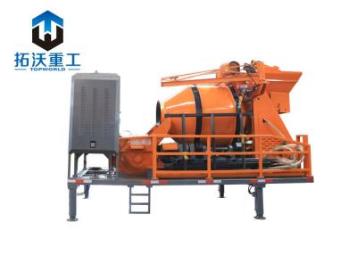 China Simple Operation Truck Mounted Concrete Pump Fit Long Distance Concrete Pouring Project for sale