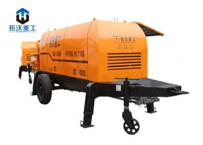 China HBT8013 Stationary Mini Diesel Concrete Pump Ready Mix Concrete Pump for sale