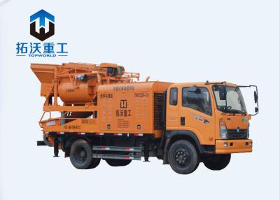 China 1KW Transformer Truck Mixer Pump With Mixing Electric Cement Forced Type for sale