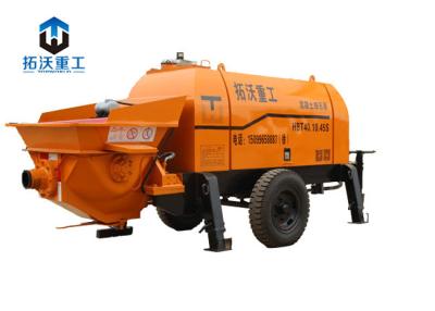 China Optimized Hopper Electric Concrete Pump , Peristaltic Concrete Pump Save Energy for sale