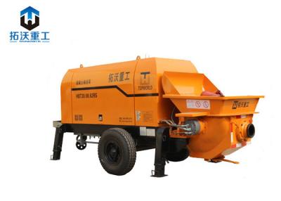 China Reliable Mobile Concrete Pump / Concrete Pump Trailer Hydraulic Small Motor for sale