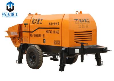 China 30m^3 Delivery Output Trailer Mounted Concrete Pump 8 Mpa Delivery Pressure for sale