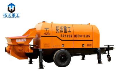 China Remote Control Trailer Mounted Concrete Pump Import Kawasaki Main Oil Pump for sale