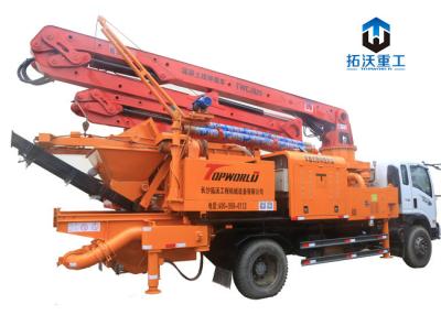 China Convenient Truck Mounted Boom Pump Reduce Labor Intensity Simple Operation for sale