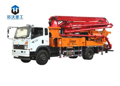 China Imported PLC Mini Truck Concrete Mixer Double Cylinder Hydraulic Pumping System for sale