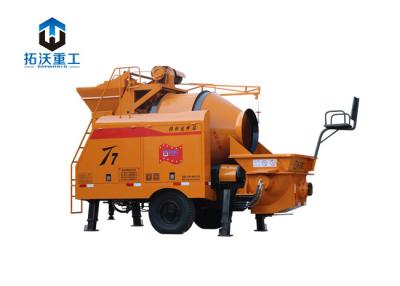 China Durable Concrete Mixing And Pumping Machine 40mm Max Diameter Aggregates for sale