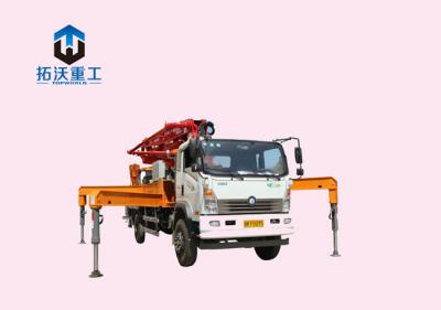 China High Performance Truck Mounted Concrete Boom Pump Long Distance Delivery for sale