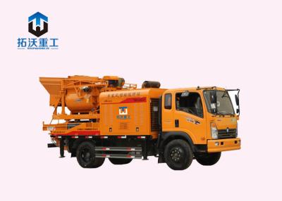 China Excellent Driving Stability Truck Mixer Pump Lorry Mounted Concrete Mixers for sale