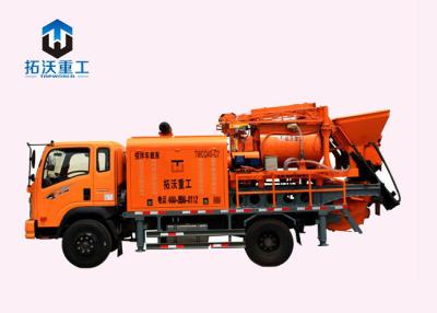 China High Work Efficiency Concrete Mixer Pump Truck φ200×1000 Delivery Cylinder for sale