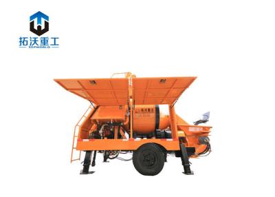 China 0.4 KW Transformer Concrete Mixer Pump Trailer , Electric Concrete Pump for sale