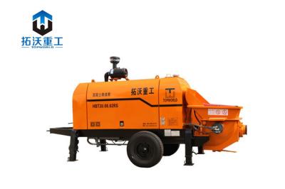 China Portable Lightweight Concrete Pump Machine Alloy Eye Plate With Diesel Engine for sale