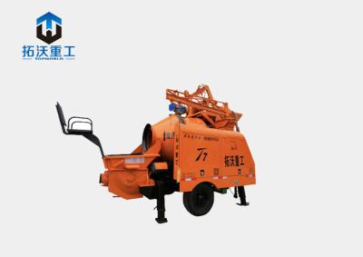 China High Pressure Portable Mixer Pump , Portable Concrete Mixer With Pump for sale