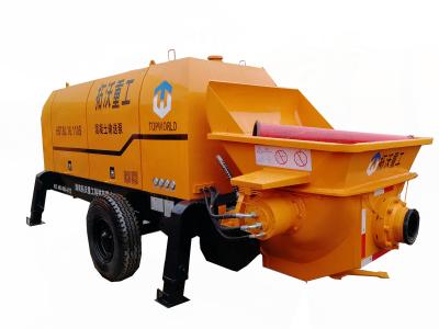 China Topworld HTB80 Mini Electric Concrete Pump Machine Of Rural Construction for sale