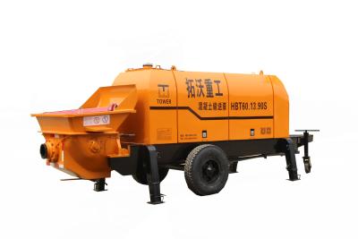 China ISO Certification Optimized Hopper Trailer Pump , Concrete Mixer Machine With Pump for sale