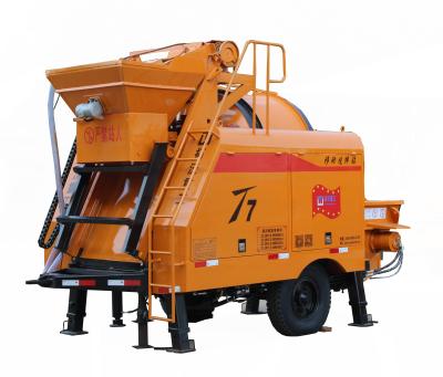 China Motor Power High Work Efficiency Concrete Mixer And Pump For Rural Housing Construction for sale