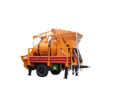 China Mobile Concrete Mixer Pump Trailer Construction Machinery Good Performance for sale