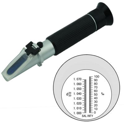 China Salinity Hand-held refractometers RHS-10ATC for sale