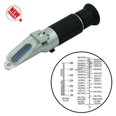 China Battery/Antifreeze/Cleaning Fluid Hand-held refractometers RHA-100ATC for sale