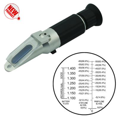 China Battery/Antifreeze/Cleaning Fluid Hand-held refractometers RHA-200ATC for sale